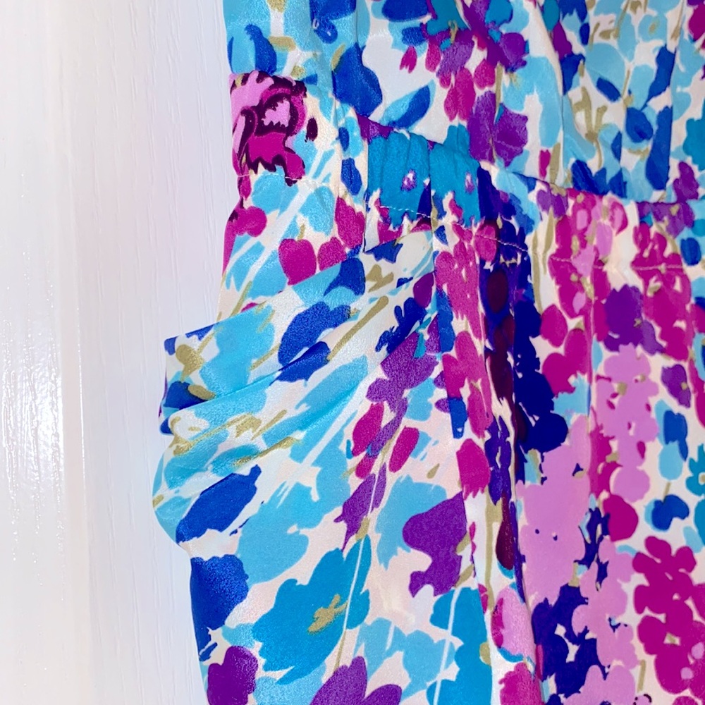 Blue and Purple Dress - Picture 2 of 4